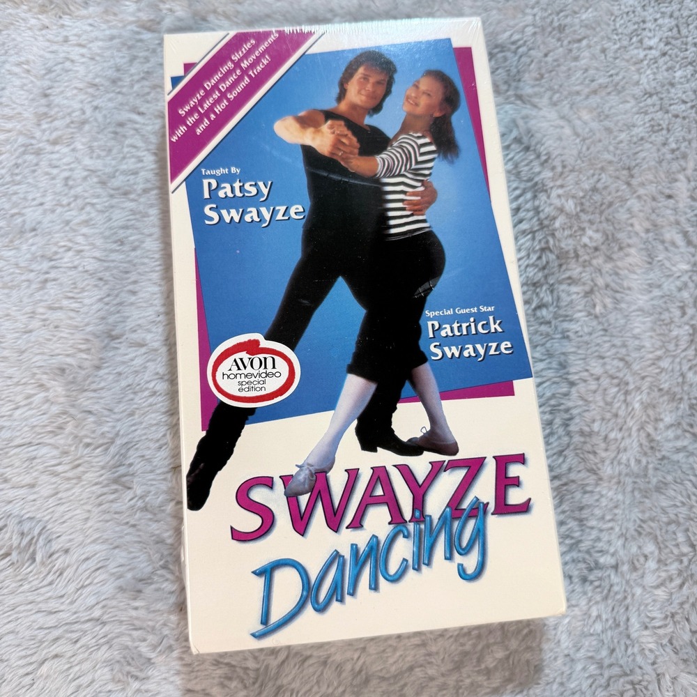 Swayze Dancing VHS Video Patsy Swayze Patrick Swayze Avon Special Edition New
